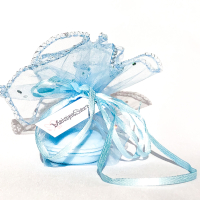 Macaron cadeaudoosje in zakje