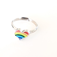 Ringetje, bijpassend bij een paar knopjes-oorbellen