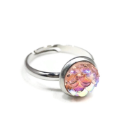 Ringetje, bijpassend bij een paar knopjes-oorbellen