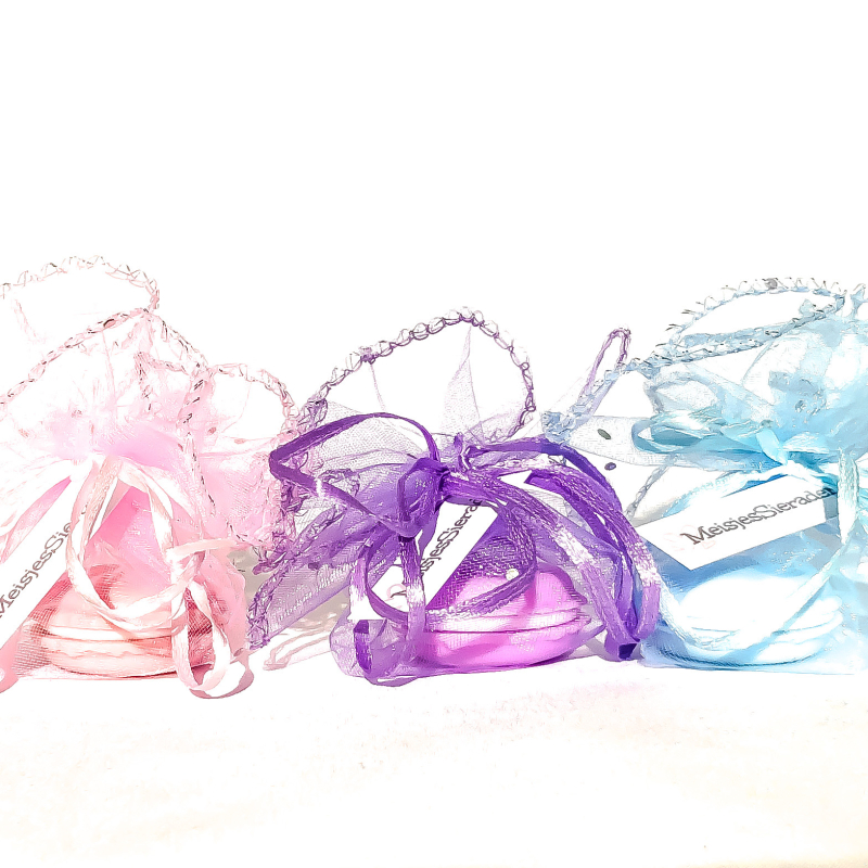 Macaron cadeaudoosje in zakje