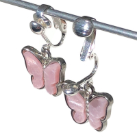 Clipoorbellen vlinder roze, hangoorbellen