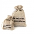 De zak van Sinterklaas (groot), mogelijk met cadeaudoosje(s) met gepersonaliseerde Sinterklaas sticker(s)