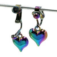 Regenboog hartje bol, hangoorbellen